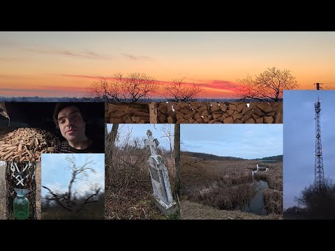 Видео: В село с семьёй, в заросли сам - нашёл старое кладбище