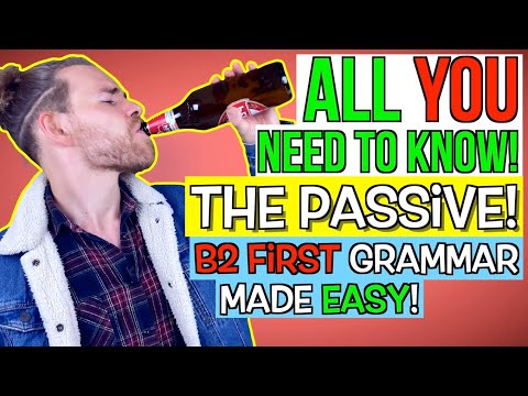 Видео: ПАССИВНЫЙ ЗАЛОГ! Что вам НУЖНО ЗНАТЬ! — Английская грамматика для уровня B2 First (FCE)