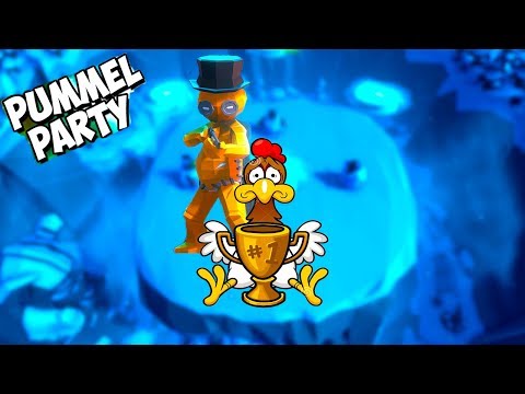 Видео: Однажды я выиграю в Pummel Party, но не сегодня :( Банда ютуба разносят нуба