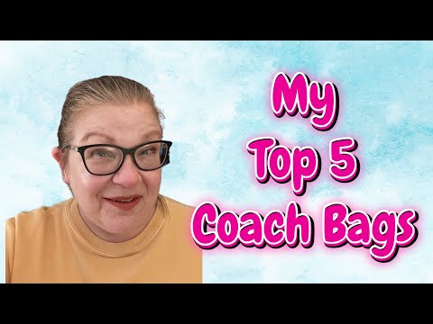 Видео: Пять моих любимых сумок Coach