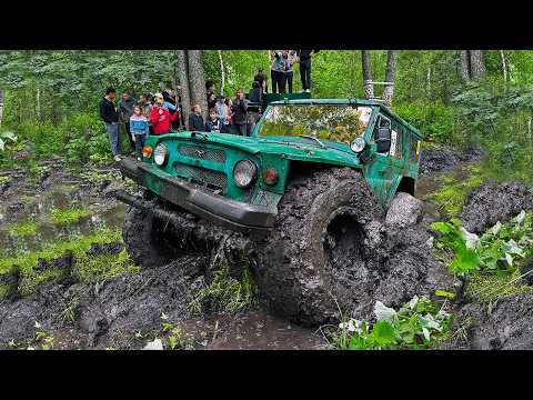 Видео: ТАКОГО УАЗ ВЫ ТОЧНО ЕЩЁ НЕ ВИДЕЛИ! На что же он способен против НИВ, Suzuki, Каракатов на бездорожье