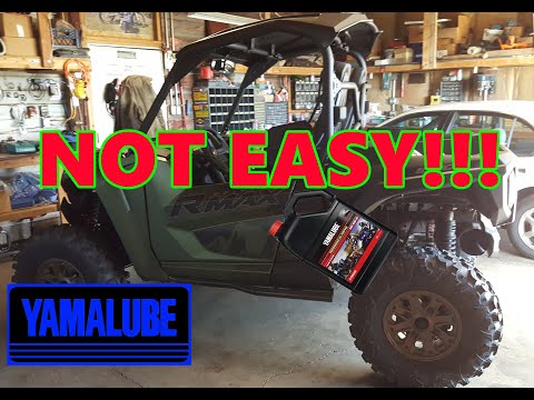 Видео: Первая замена масла на Yamaha RMAX 1000 XT-R 2021 года (шаг за шагом)