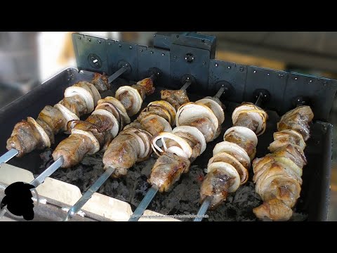 Видео: Шашлык который Жарится Сам