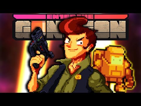 Видео: Золотой забег и прошлое Пилота // Enter the Gungeon AG&D