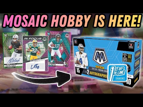 Видео: СИЛЬНО НЕДООЦЕНЕН! Обзор футбольного бокса Panini Mosaic Football Hobby Box FOTL 2025 года!