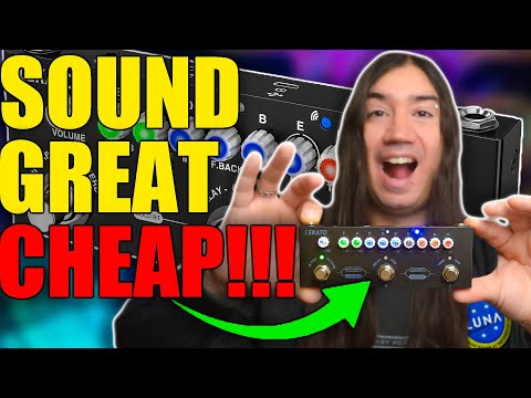 Видео: LEKATO CUBE BABY / CUVAVE | Миниатюрная гитарная педаль с множеством эффектов [усилители, задержк...