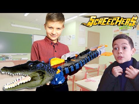 Видео: БАТТЛ Дикие Скричеры в ШКОЛЕ! Поможет ли Тиме Дракон Screechers Wild?