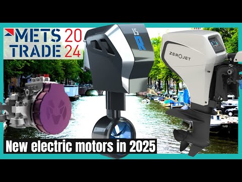 Видео: Новые электрические лодочные моторы 2025 года — обзор MetsTrade