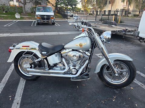 Видео: Охотничьи Харли, 2005 $6500, 15-летний юбилей Fatboy