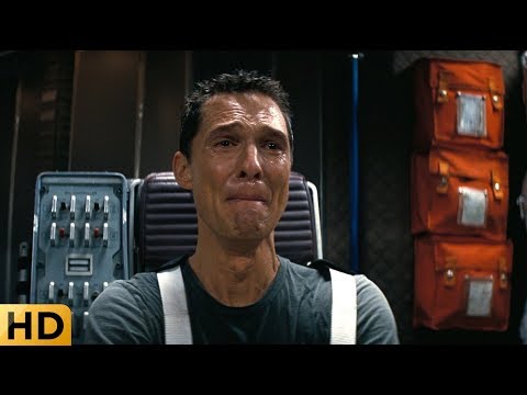 Видео: Купер смотрит сообщения с Земли за 23 года. Интерстеллар.