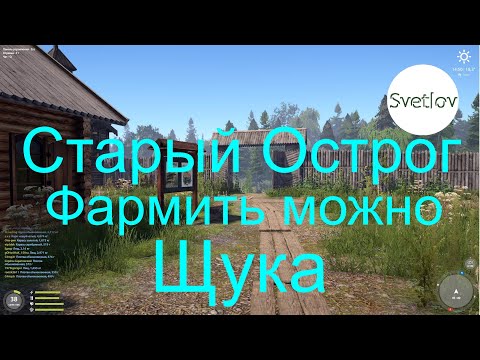 Видео: Старый Острог Фармить можно Щука