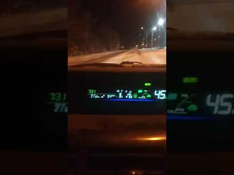 Видео: Prius Alpha. Расход после установки теплообменника.