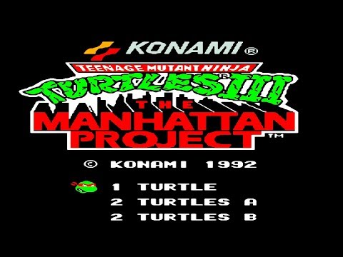 Видео: Teenage Mutant Ninja Turtles 3: The Manhattan Project (Черепашки Ниндзя 3). NES. Прохождение