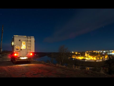 Видео: Кемпер "Пилигрим". Итоги зимы. Camper "Pilgrim". Winter results.