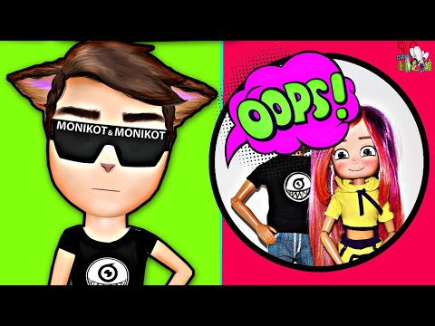 Видео: Кукла Monikot и NaStik ❤️  ГЕРОИ АНИМАЦИИ / ООАК полностью // Muza Rukodeliya 🌺