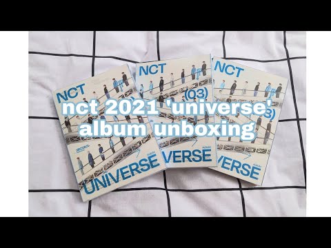 Видео: 🦋Распаковка альбома NCT 2021 - Universe (Photobook ver.) | kpop album unboxing