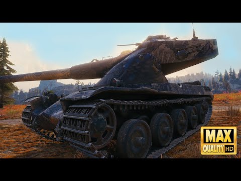 Видео: AMX 50 B терпеливо доходит до первой игры с 10 000 урона – World of Tanks