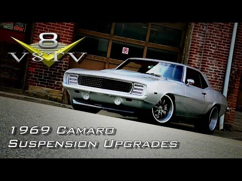 Видео: Подвеска Camaro 540 BBC Detroit Speed ​​1969 Pro Touring и система впрыска топлива Holley в магаз...