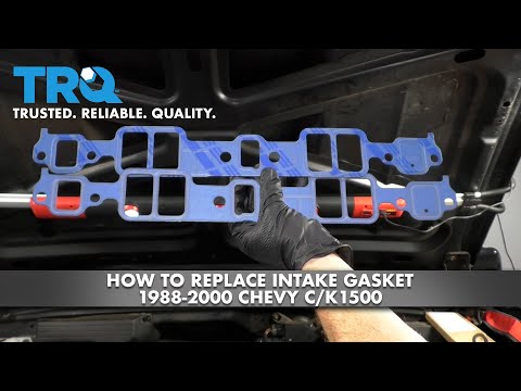 Видео: Как заменить прокладку впускного коллектора Chevrolet C/K1500 1988-2000