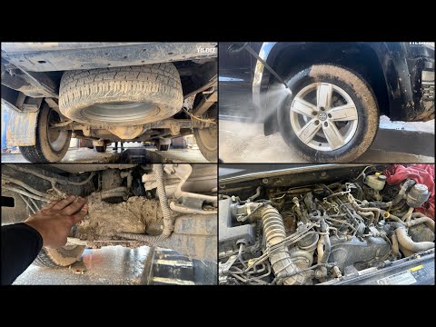 Видео: Самый грязный АМАРОК! Как отмыть грязный внедорожник 4х4? #удовлетворение #asmr