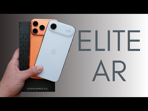 Видео: НОВИНКА, НО ХОРОША ЛИ ОНА?? - Защитная пленка Caudabe Crystalshield Elite AR для iPhone 17 Pro Ma...