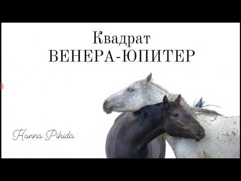 Видео: Квадрат ВЕНЕРА-ЮПИТЕР. Hanna Pihida