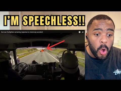 Видео: Эпическая реакция немецких пожарных на аварию на автомагистрали — реакция британцев!