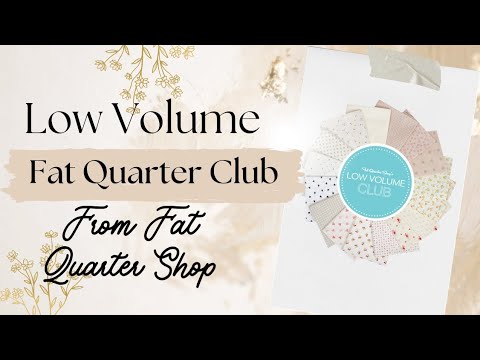 Видео: *НОВИНКА* Клуб ежемесячного обмена малыми партиями от Fat Quarter Shop