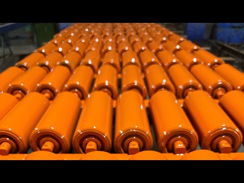 Видео: Конвейерные ролики от производителя!