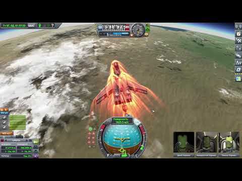 Видео: Орбитальный самолёт (SSTO) - КСП