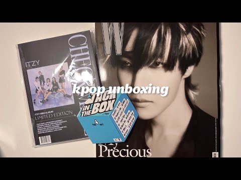 Видео: большая распаковка кпоп мерча // kpop unboxing