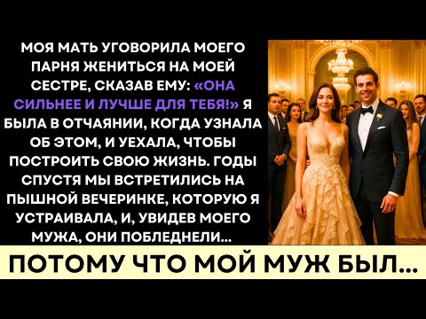 Видео: Мама Уговорила Моего Парня Жениться На Моей Сестре—Спустя Годы На Моём Празднике Муж Всех Шокировал