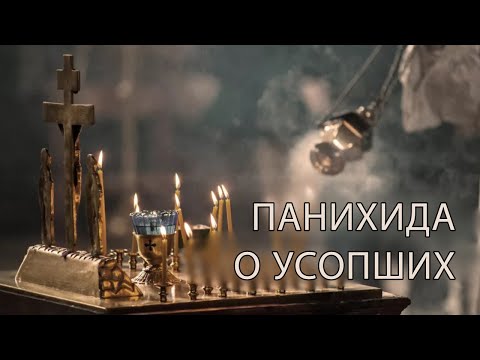 Видео: Панихида для чтения мирянами и канон о усопших многих