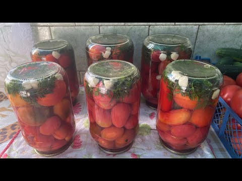 Видео: Глаза боятся а руки делают 😉👍 Мой любимый рецепт/помидоры с морковной ботвой👌￼￼￼