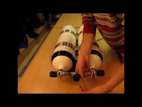 Видео: Сборка баллоной спарки Apeks