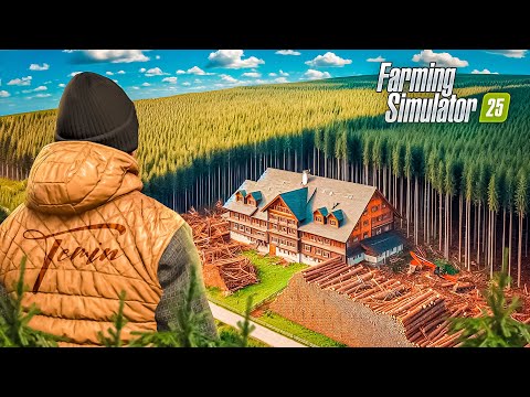 Видео: МЕГА ФЕРМА В ЛЕСУ #1. НАЧИНАЯ С 0! - FARMING SIMULATOR 25