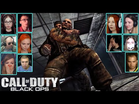 Видео: Реакции Летсплейщиков на Гибель Вудса в Call of Duty: Black Ops
