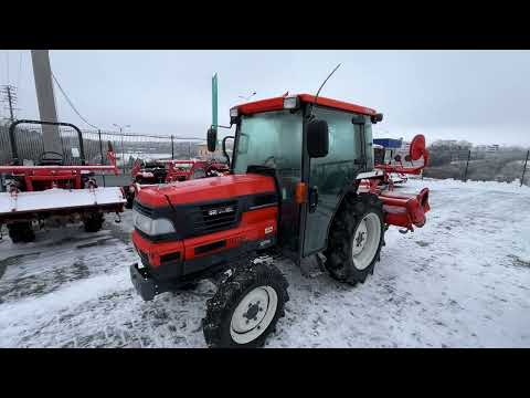 Видео: Відео огляд на японський міні трактор Kubota GL-261 з кабіною | Totus Traktor