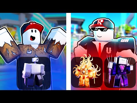Видео: НУБ и ПРО в Roblox Toilet Tower Defense