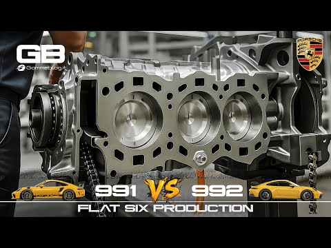 Видео: ПРОИЗВОДСТВО ДВИГАТЕЛЯ Porsche 911 🛠️ 991 против 992 🚘 Какой ЛУЧШЕ?