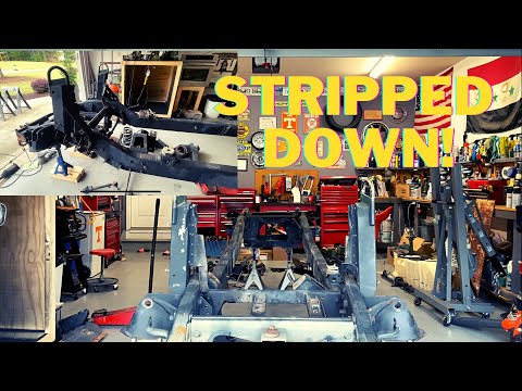 Видео: Humvee разобрали до рамы