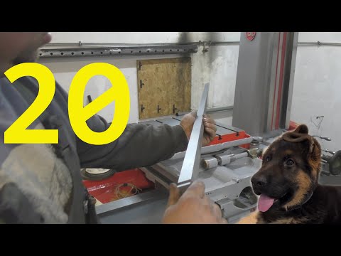 Видео: Giddings & Lewis No25-RT. ДОООВГИЙ клин і решта.