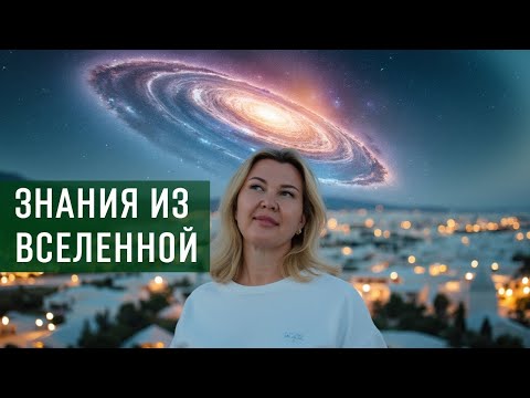 Видео: Как получать знания из Вселенной: канал с Высшим Я. Вселенная как источник знаний.