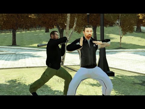 Видео: GTA 4 для ПК — Эпичные и забавные моменты в стиле рэгдолл — 4K/60 кадров в секунду
