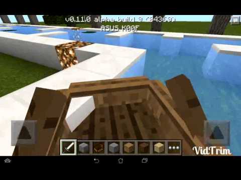 Видео: Проходим карту Boat Race в mcpe 0.11.0 build 9