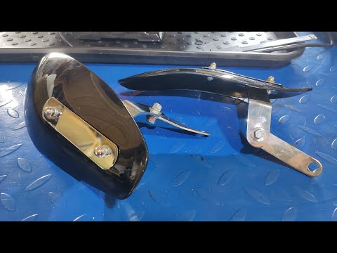 Видео: ЗАЩИТА РУК НА BAJAJ AVENGER