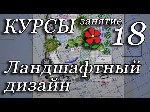 Видео: Курсы. Ландшафтный дизайн. Занятие 18. Вертикальная планировка, часть 3.