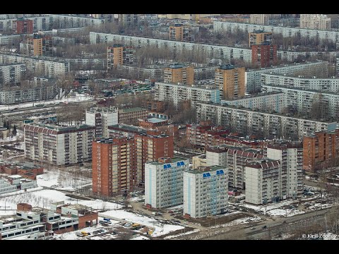 Видео: Город Тольятти. Пролетарские кварталы.
