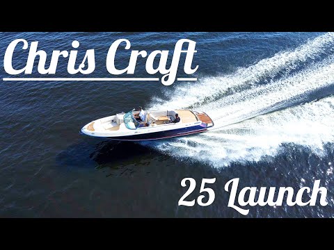 Видео: NaVode обзор катера премиум класса Chris Craft 25 launch