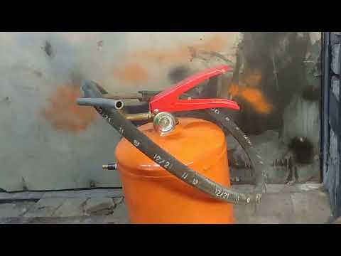 Видео: самый простой маслонагнетатель из огнетушителя!